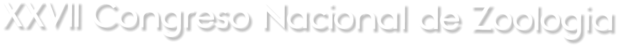 XXVII Congreso Nacional de Zoologíia